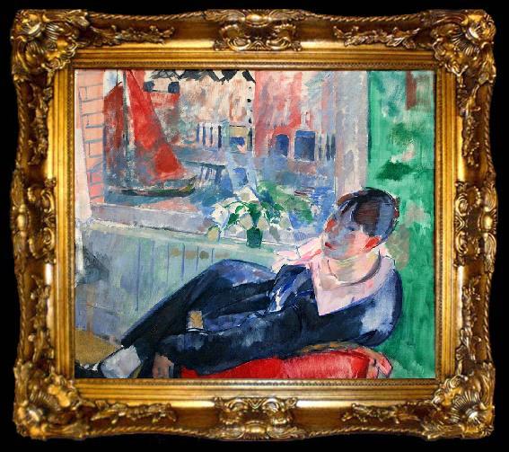 framed  Rik Wouters Afternoon in Amsterdam., ta009-2